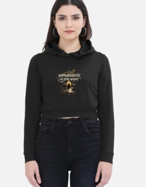 Female Cropped Hoodie